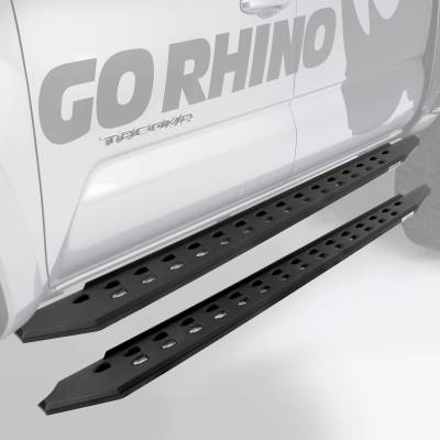 Go Rhino - Estribos RB 20 Slim 80" Ngo Text para NP300 16-24 Dob Cab - Image 8