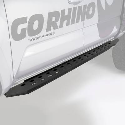 Go Rhino - Estribos RB 20 Slim 80" Ngo Text para NP300 16-24 Dob Cab - Image 9