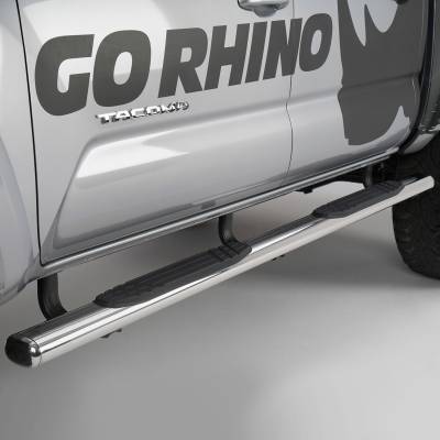 Go Rhino - Estribos Widesider 4" Fusion Inox para NP300 16-24 - Image 5