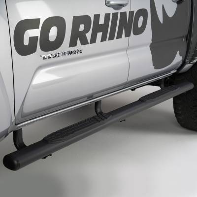 Go Rhino - Estribos Widesider 4" Fusion Ngo Text para NP300 16-24 - Image 5