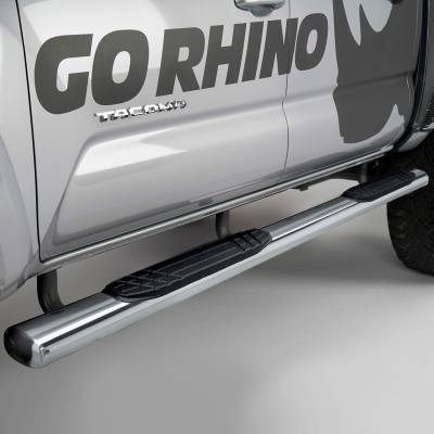 Go Rhino - Estribos Widesider 4" Inox para NP300 16-24 - Image 5