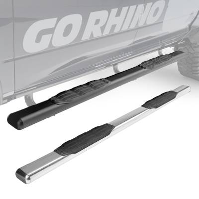 Go Rhino - Estribos Widesider 5" Fusion Inox para NP300 16-23 - Image 6