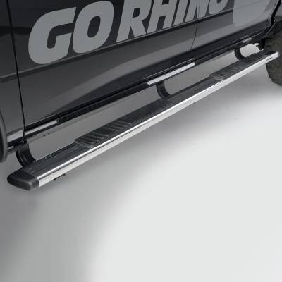 Go Rhino - Estribos Widesider Platinum 5" Inox para NP300 16-24 - Image 5