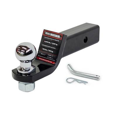 Paquete de arrastre Big Country; Cople, Bola & Perno con seguro