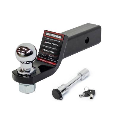 Paquete de arrastre Big Country; Cople, Bola & Perno con llave