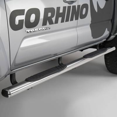 Go Rhino - Estribos WIDESIDER Fusion 4" Inox de 80" para Toyota Hilux 16-24 - Image 5