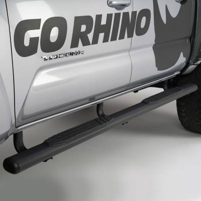 Go Rhino - Estribos WIDESIDER Fusion 4" Ngo Tex de 87" para Silverado / Sierra1500 19-24 - Image 5