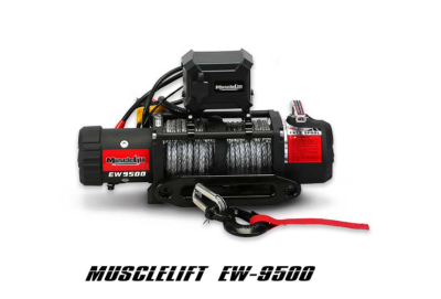 Winch MuscleLift EW-9500 Lbs 12V (Cuerda Sintética)