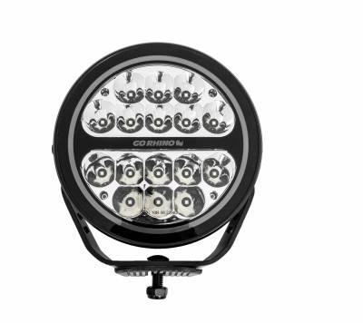 Faros MAXROUND 7" GR Blackout Series 1 Pieza Driving