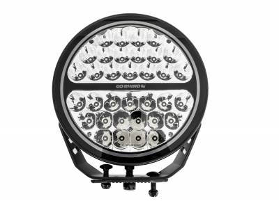 Faros MAXROUND  9" GR Blackout Series 1 Pieza Spot