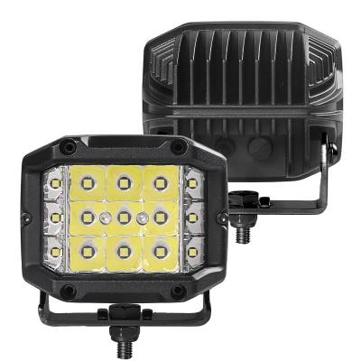 Go Rhino - Faro Cuadrado Extendido GR Bright Series 1 Par Flood - Image 3