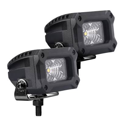 Go Rhino - Faro Rectangular GR Bright Series de 2 leds 1 Par Flood - Image 1