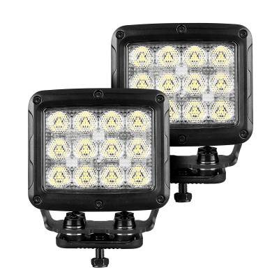 Go Rhino - Faros Cuadrados 5" GR Bright Series 1 Par Flood - Image 1