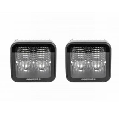 Faros CUBEIT 2.75" GR Blackout Series 1 Par Flood