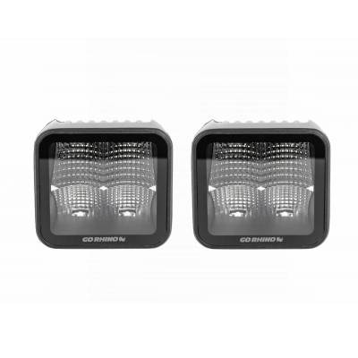 Faros CUBEIT 3" GR Blackout Series 1 Par Spot