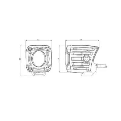 Rigid Industries - Revolve Pod with Amber Trim Ring Pair - Image 5
