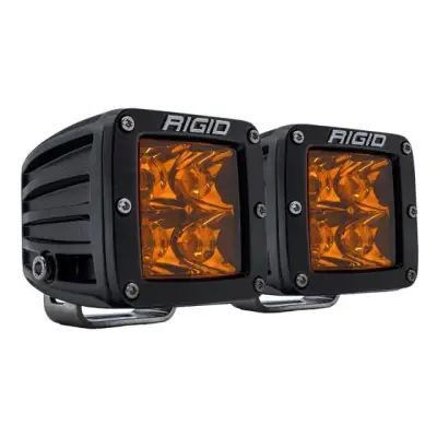 Rigid Industries - Faros Auxiliares D-Series Spot Con Amber PRO Lens (Par) - Image 2