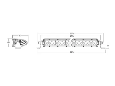 Rigid Industries - Faros Auxiliares SAE SR Series 20" Con Amber PRO Lens (Par) - Image 3
