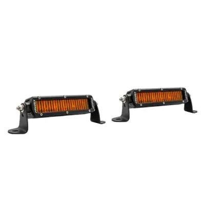 Rigid Industries - Faros Auxiliares SAE SR Series 6" Con Amber PRO Lens (Par) - Image 1