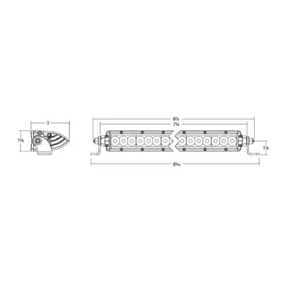 Rigid Industries - Faros Auxiliares SAE SR Series 6" Con Amber PRO Lens (Par) - Image 3