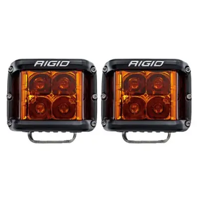 Rigid Industries - Faro Auxiliares D-SS Spot Con Amber PRO Lens (Par) - Image 1