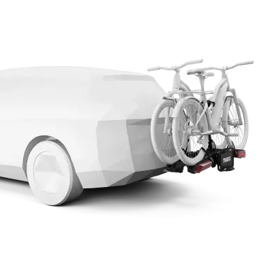 Thule - Portabicicletas de tiron con luces Thule Epos (2 Bicicletas) - Image 2