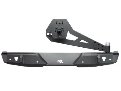 Rugged Ridge - Defensa Trasera c/portallantas HD Rugged Ridge para Wrangler JL 18-24 2D/4D - Image 1