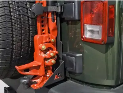 Rugged Ridge - Montaje para Gato Hi-Lift en el Tailgate Rugged Ridge para Wrangler JL 18-24 2D/4D - Image 2