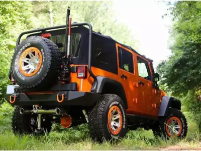 Rugged Ridge - Montaje para Gato Hi-Lift en el Tailgate Rugged Ridge para Wrangler JL 18-24 2D/4D - Image 3