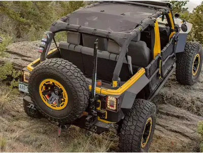 Rugged Ridge - Montaje para Gato Hi-Lift en el Tailgate Rugged Ridge para Wrangler JL 18-24 2D/4D - Image 4