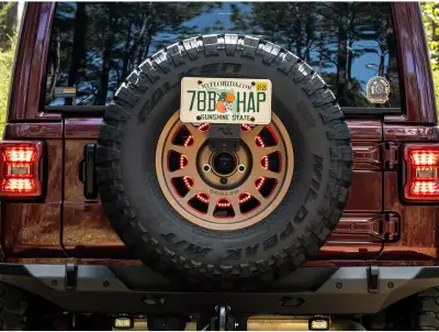 Rugged Ridge - Relocalizador de Placa Rugged Ridge para Wrangler JL / Gladiator 18-25 2D/4D - Image 4