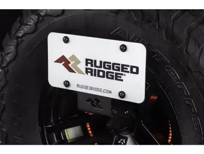 Rugged Ridge - Relocalizador de Placa Rugged Ridge para Wrangler JL / Gladiator 18-25 2D/4D - Image 7