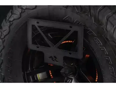 Rugged Ridge - Relocalizador de Placa Rugged Ridge para Wrangler JL / Gladiator 18-25 2D/4D - Image 8