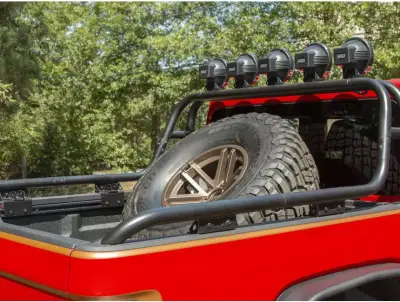 Rugged Ridge - Portallantas Spartacus HD Montaje para caja de Pick Up Rugged Ridge para Gladiator 20-25 - Image 2
