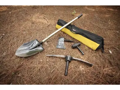 Kit todo terreno (Pala, Pico, Mazo y Hacha) Rugged Ridge Aplicación Universal