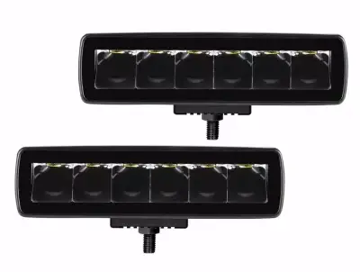 Realtruck - Barra SIXLINE 6" GR Blackout Series 2 Pares Flood - Image 3