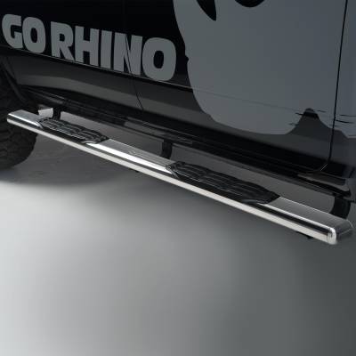 Go Rhino - Estribos WIDESIDER Fusion 5" Inox de 80" para Avalanche  / Silverado / Sierra 1500 07-18 - Image 5