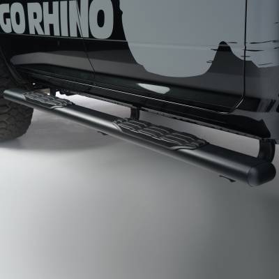 Go Rhino - Estribos WIDESIDER Fusion 5" Ngo Tex de 80" para Avalanche  / Silverado / Sierra 1500 07-18 - Image 4