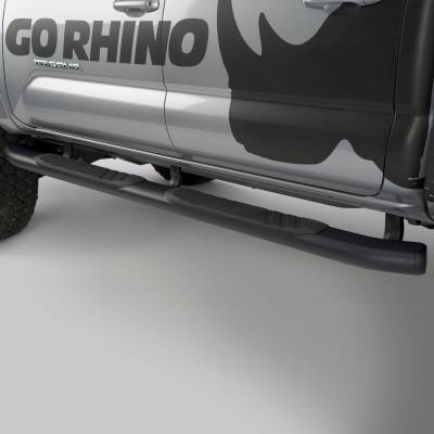 Go Rhino - Estribos WIDESIDER XL 5" Ngo Tex de 80" para Chevrolet Avalanche / Silverado / Sierra 1500 07-18 - Image 6