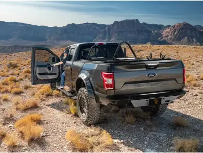 AMP Research - Estribos Electricos Powerstep AMP Smart Series para F-150/Lobo 21-24 - Image 12