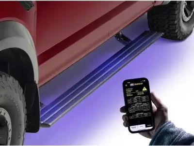Estribos Electricos Powerstep AMP Smart Series para F-250 / F-350 / F-450 17 - 19