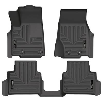 Tapetes Husky Weatherbeater 1ra y 2da Fila para Grand Cherokee 21 - 24