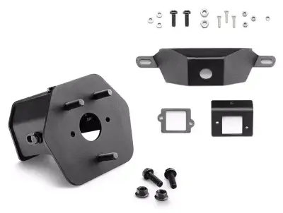 Rugged Ridge - Portallanta y Reolocalizador de camara de reversa Wingmate Rugged Ridge para Gladiator 20 - 25 - Image 1