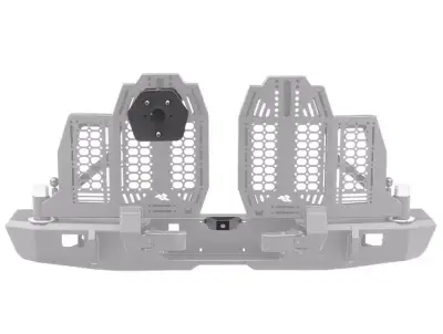 Rugged Ridge - Portallanta y Reolocalizador de camara de reversa Wingmate Rugged Ridge para Gladiator 20 - 25 - Image 6