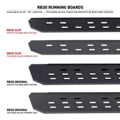 Go Rhino - Estribos RB30 Ngo Text de 80" para RAM 1200 24 - 25 - Image 4