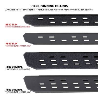 Go Rhino - Estribos RB30 Slim Ngo Text de 68" para Tank 300 24 - 25 - Image 3