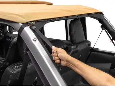 Rugged Ridge - Toldo Suave Voyager para Wrangler JL 18 - 25 (Color Piel) - Image 18