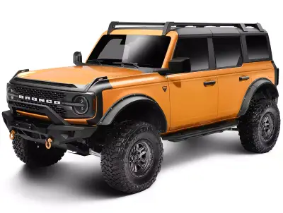 Go Rhino - Roof Rail Havoc con Crossbars para Bronco 21 - 25 (4 puertas) - Image 1