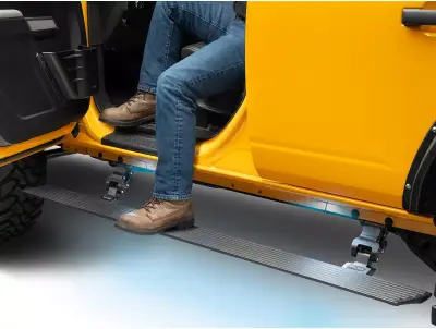 Realtruck - Estribos Electricos Voltstep Pol para Hilux / Frison T6 /  Frison T8 Dob Cab - Image 13