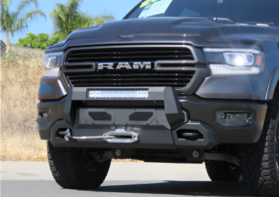 Realtruck - Defensa Delantera para Winch CS1 HD para Ram 1500 New Body 19 - 24 - Image 2